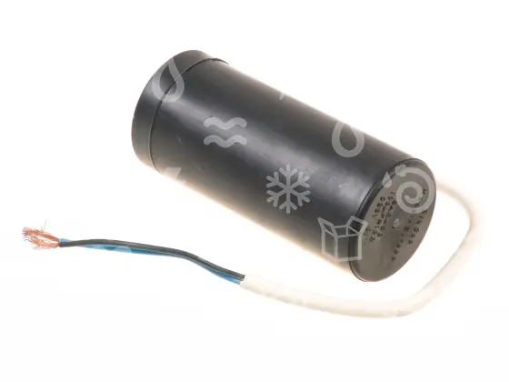 kondenzátor rozběhový TC 544, 130 uF, 320V, d = 42x80 mm, kabel 25 cm